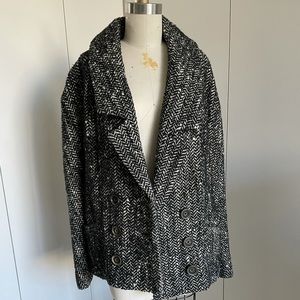 Smythe double breasted wool winter coat